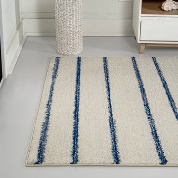 Williamsburg Minimalist Stripe Area Rug